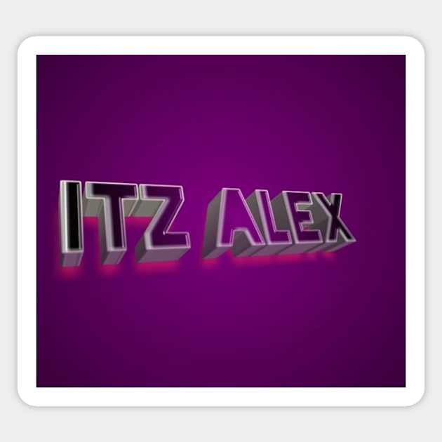 Support for Itz Alex Sticker by thededone